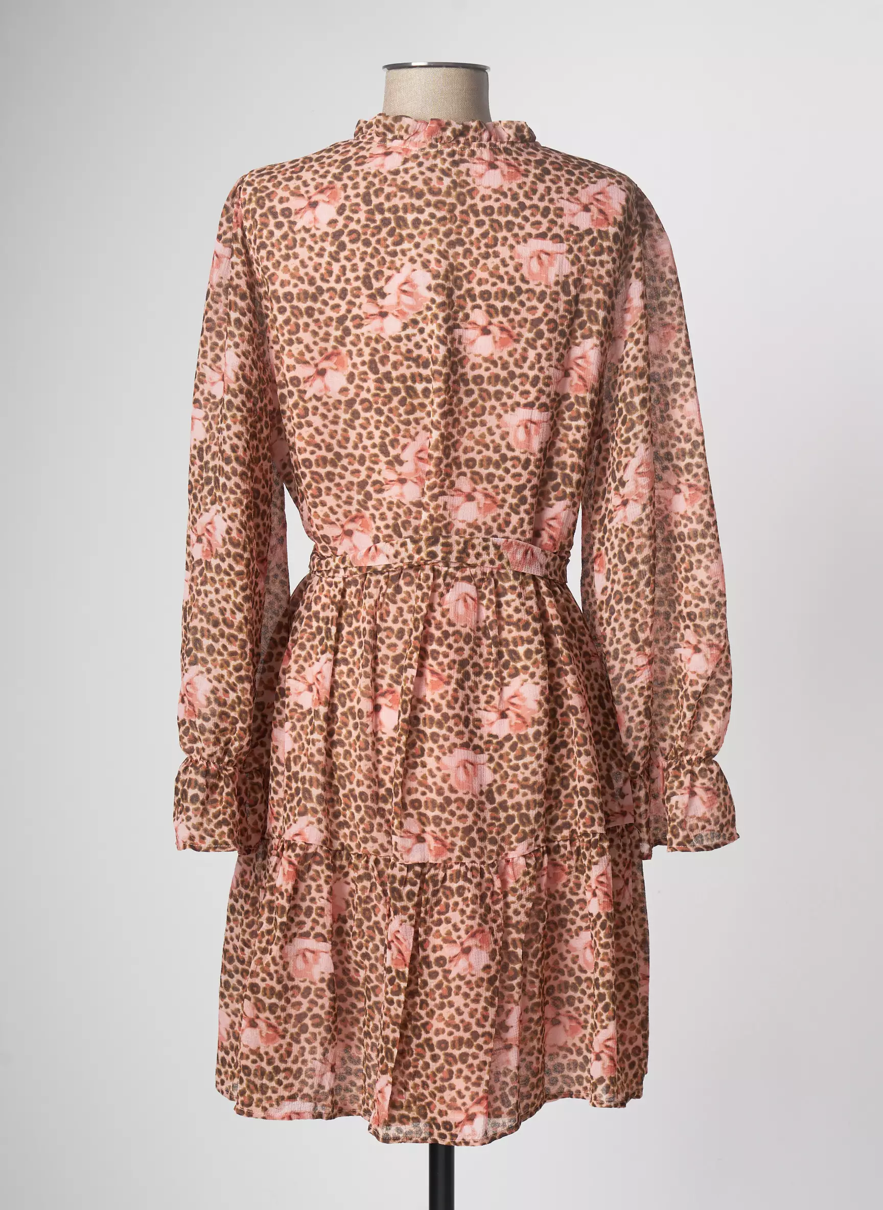 Vero Moda Robes Mi Longues Femme couleur rose