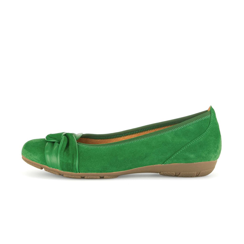 Gabor fashion Sportliche Ballerina grün