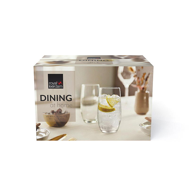 Drikkeglass 6-pk 36 cl Hi Ball