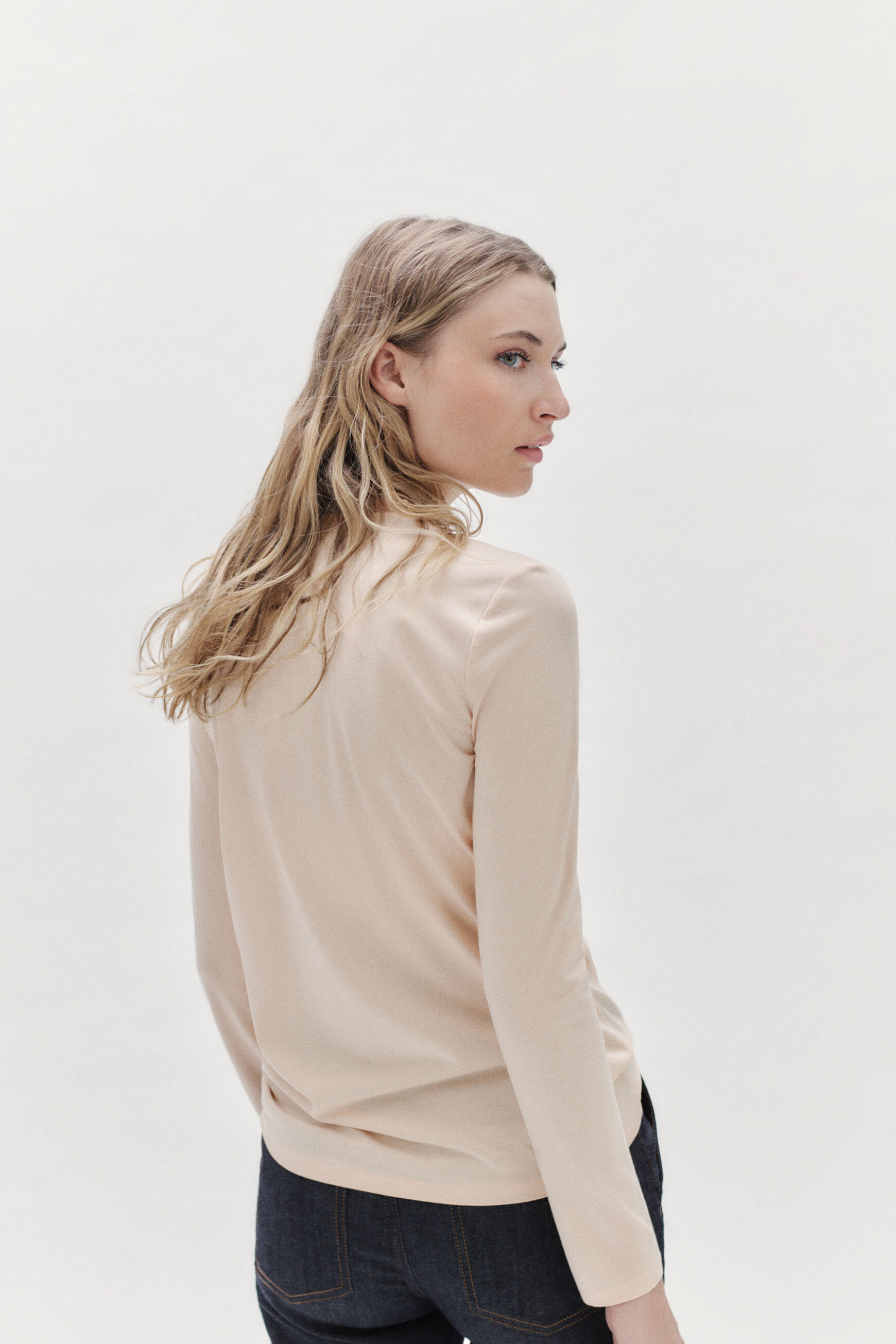 t-shirt wyatt rose pastel femme