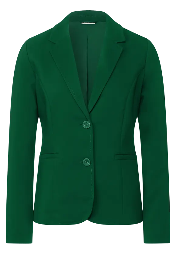 Street One Twill Blazer in Unifarbe