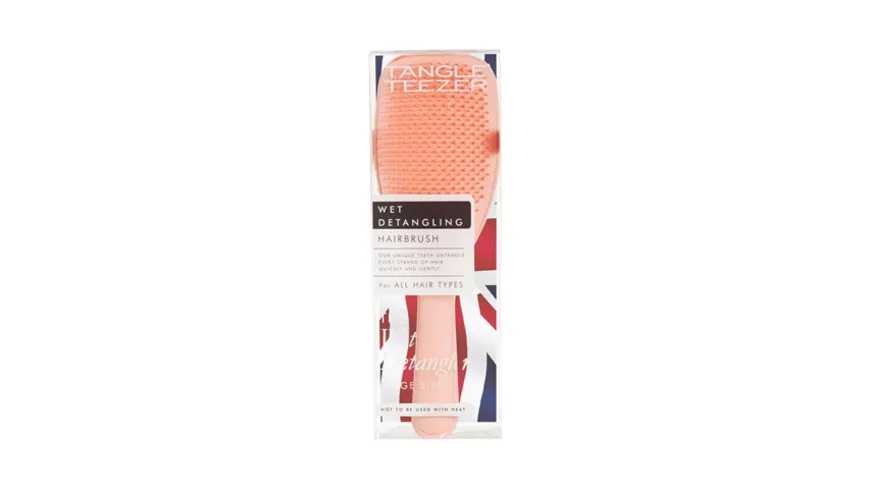 Tangle Teezer Large Wet Detangler Peach Glow