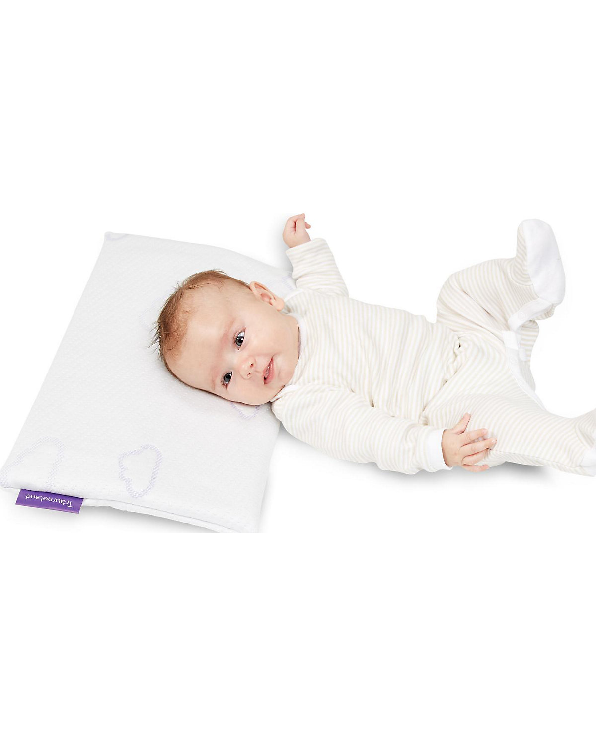Babykopfkissen Care WOLKE  25 x 40 x 3 cm