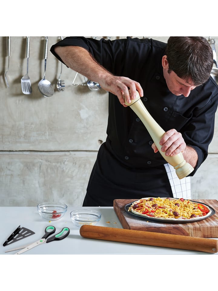 relaxdays Pizzaschere in Schwarz/Grün günstig kaufen onesize