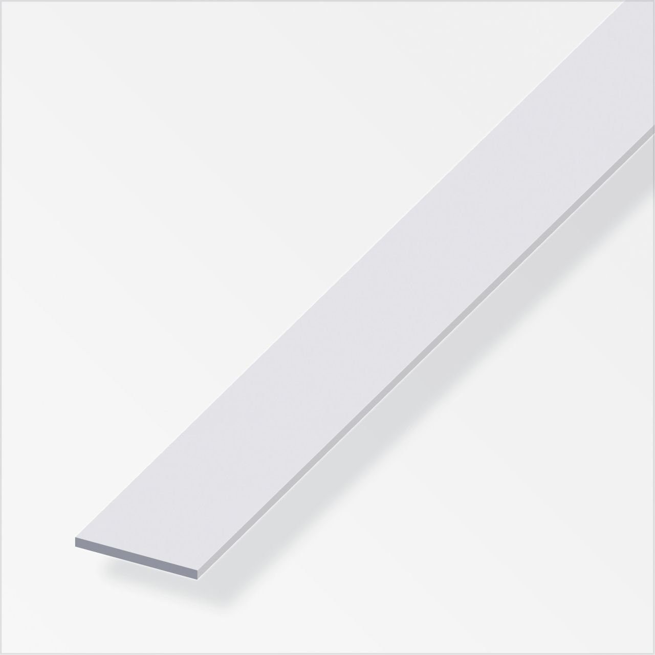 alfer Profil alfer Flachprofil Aluminium eloxiert silber
