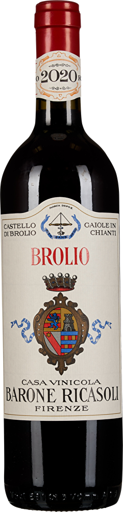 Ricasoli 2er-Set Chianti Classico Brolio Etichetta Storica im Geschenkkarton