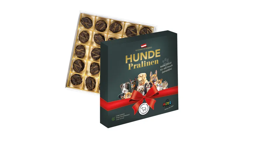 ALTO Hundepralinen aus 100 % Kalbsfleisch mit dem „Wau-Effekt“ 70 g