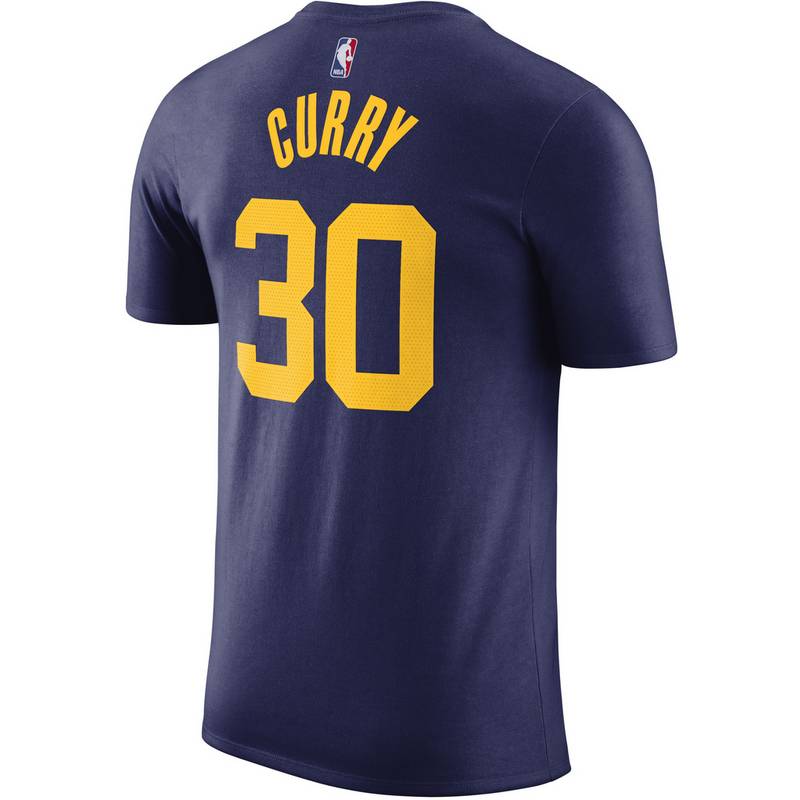 Nike Stephen Curry Golden State Warriors T-Shirt Herren