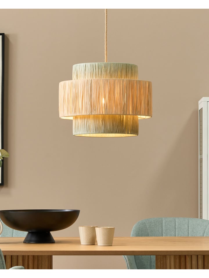 Beliani Pendelleuchten PALBRA in /Grün - (W) 40 x (H) 180 x (L) 40 cm günstig kaufen onesize