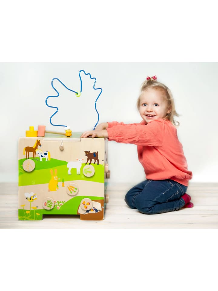 small foot Motorikwürfel Motorikwürfel Landleben in Mehrfarbig günstig kaufen onesize