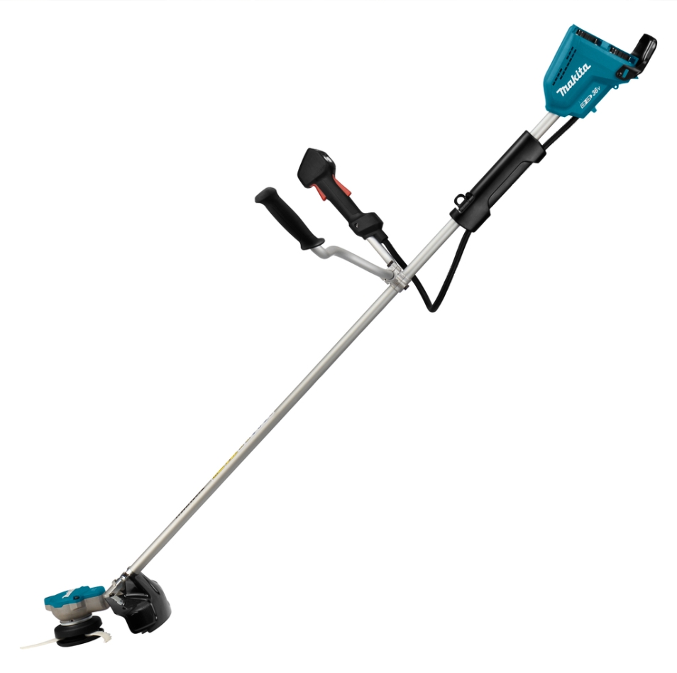 Makita DUR368APT2 Akku-Freischneider mit U-Griff, 2 x 18 Volt 5,0 Ah Li-Ion-Akku