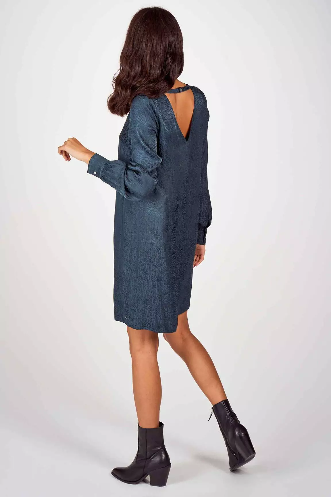 Ikks Robes Mi Longues Femme couleur vert