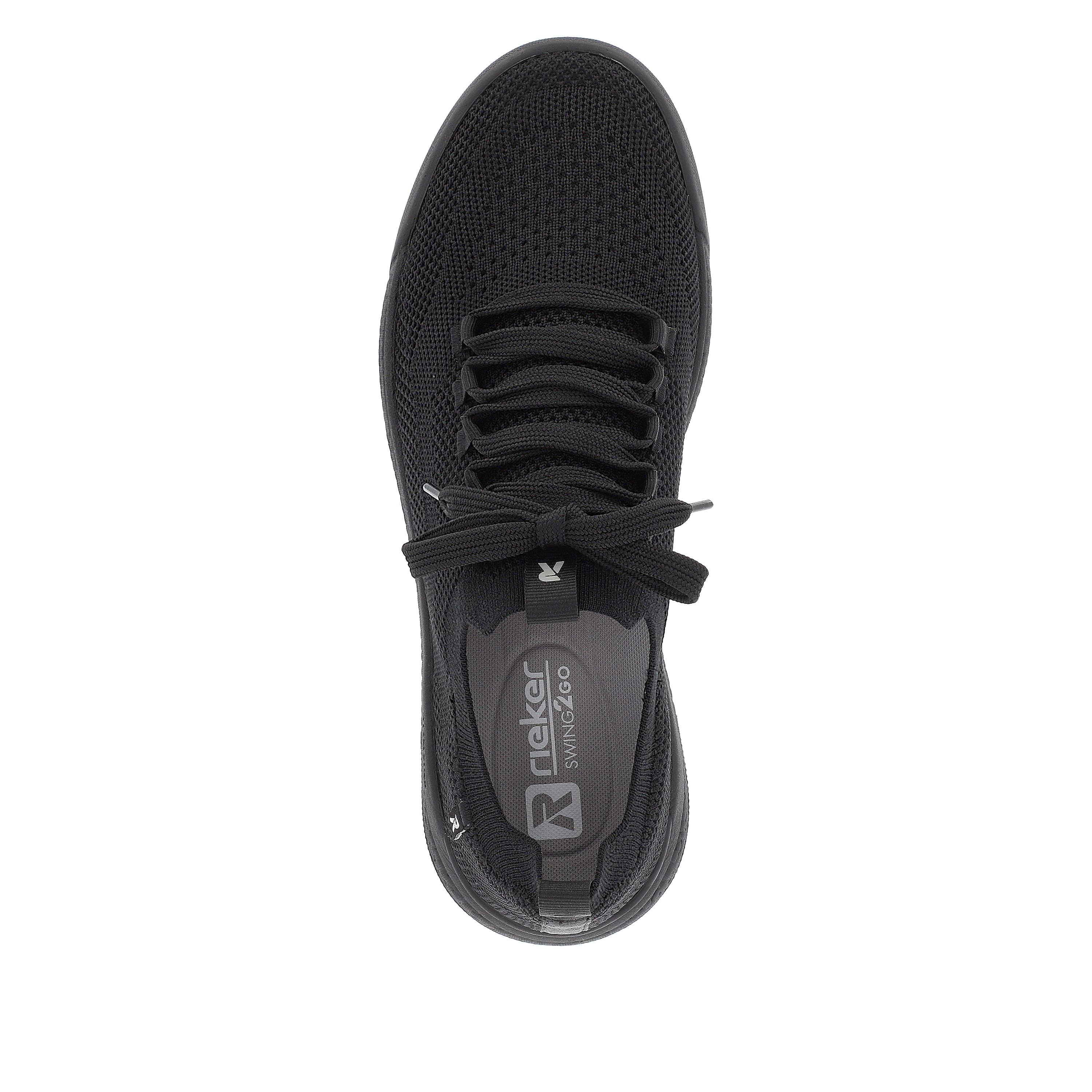 Rieker Herren Slipper deep black