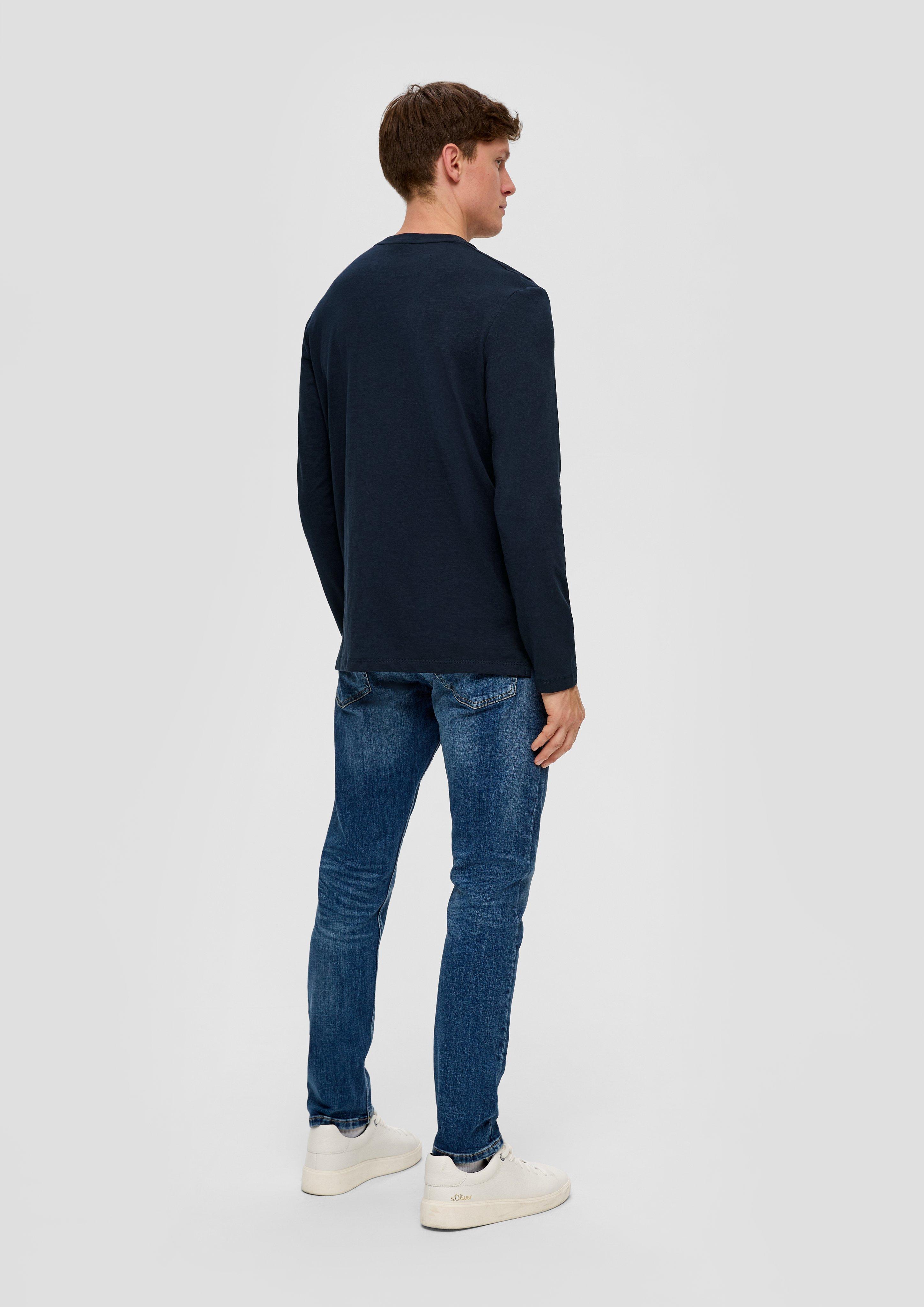 Longsleeve mit Flammgarnstruktur  2138668-5978