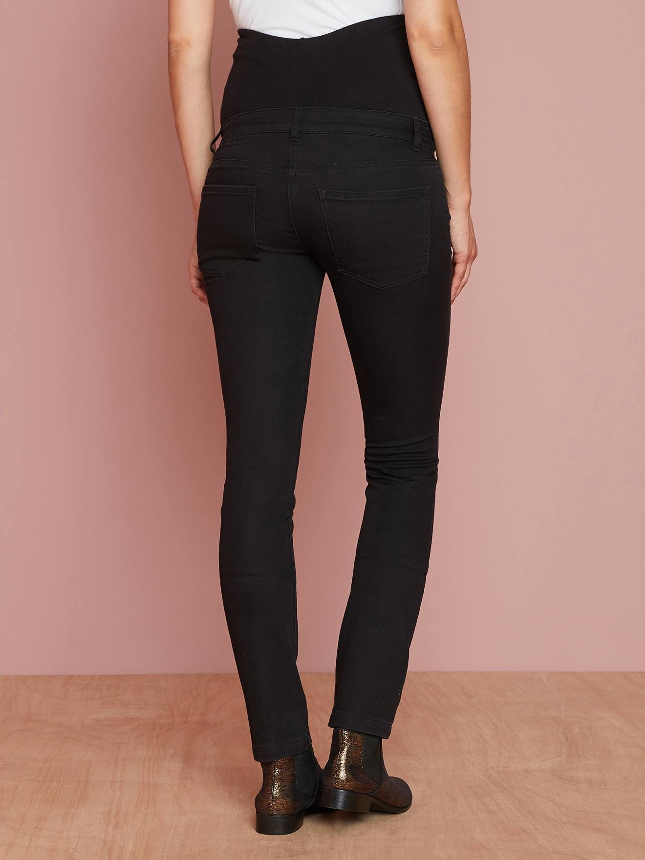 Vertbaudet Umstandshose, Slim-Fit, Schrittlänge 78 cm - schwarz
