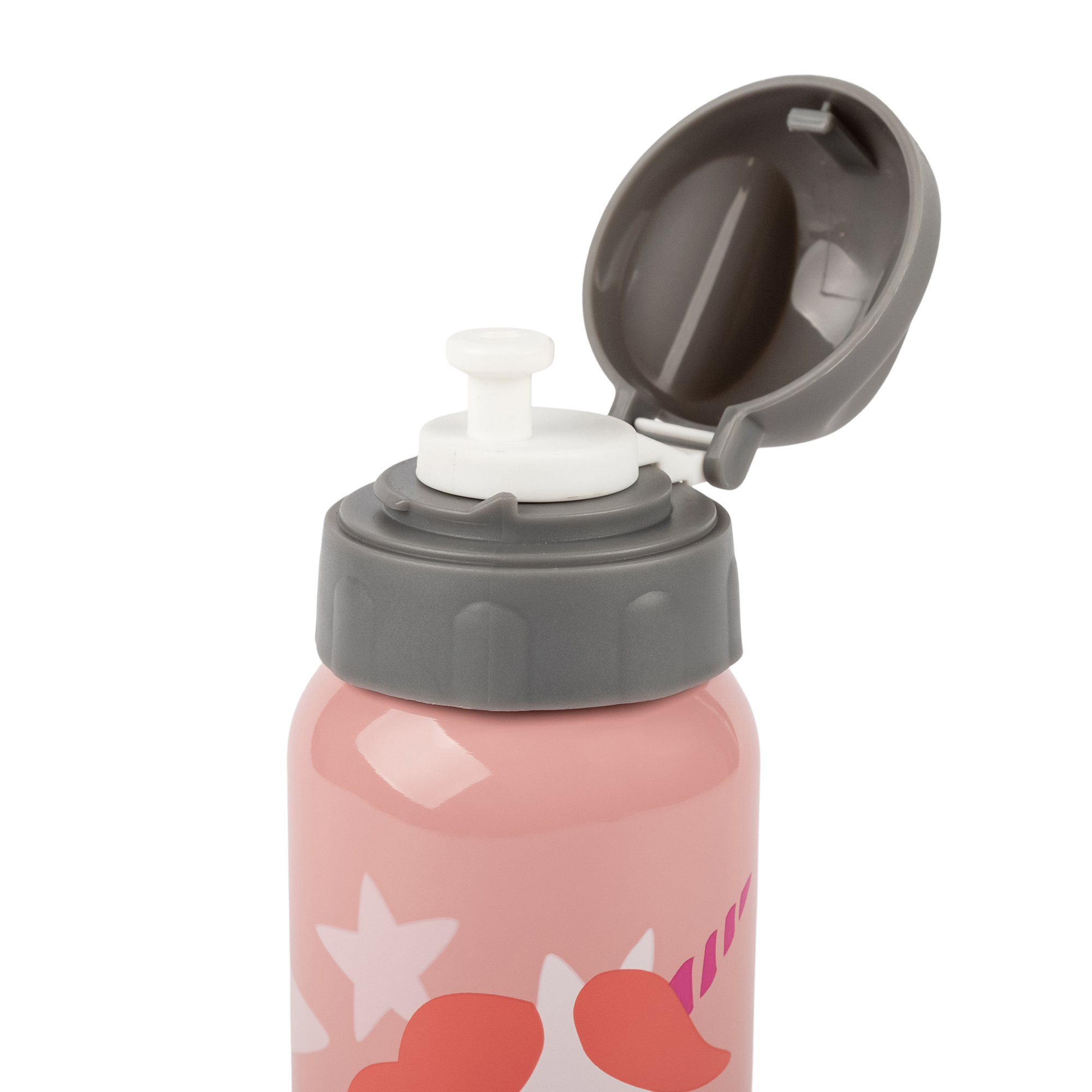Edelstahl Kinder Trinkflasche Einhorn, 400ml