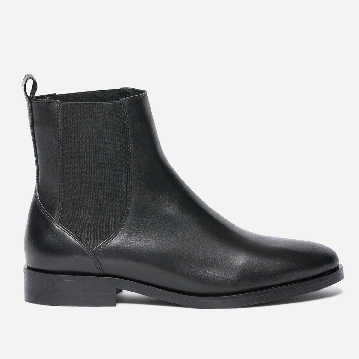 Chelsea boots noir éco-conçu en cuir
