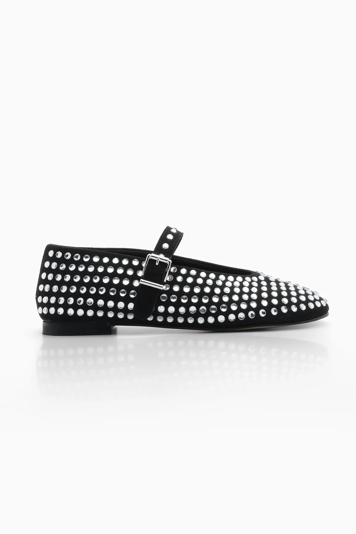 Marjin  Damen-Ballerinas „Helm Stoned“ Mary Jane Tevila Schwarz