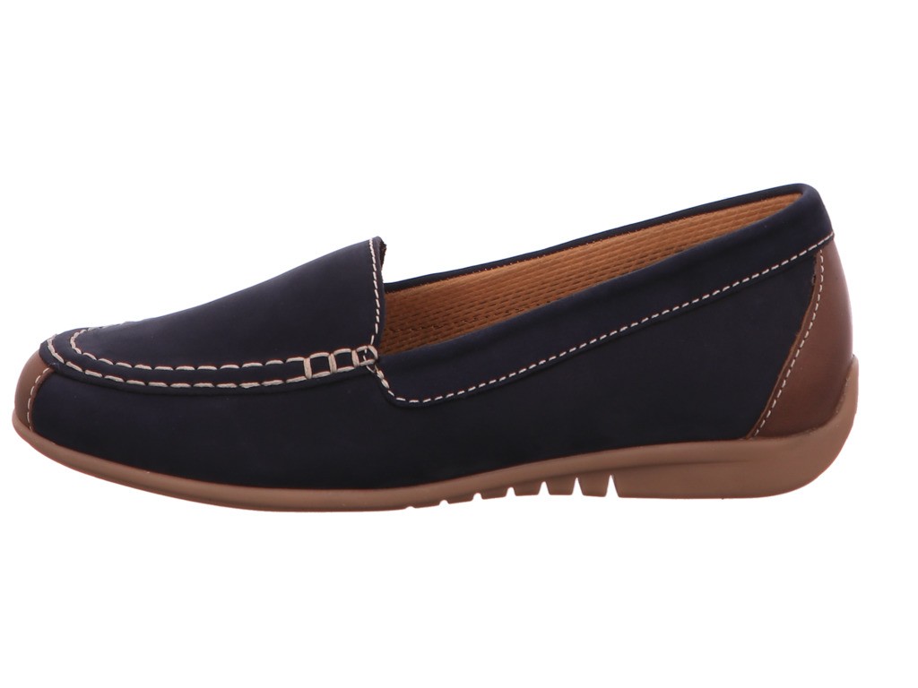 GABOR Klassische Slipper blau Gabor Fashion Slipper 44.260.16 blau