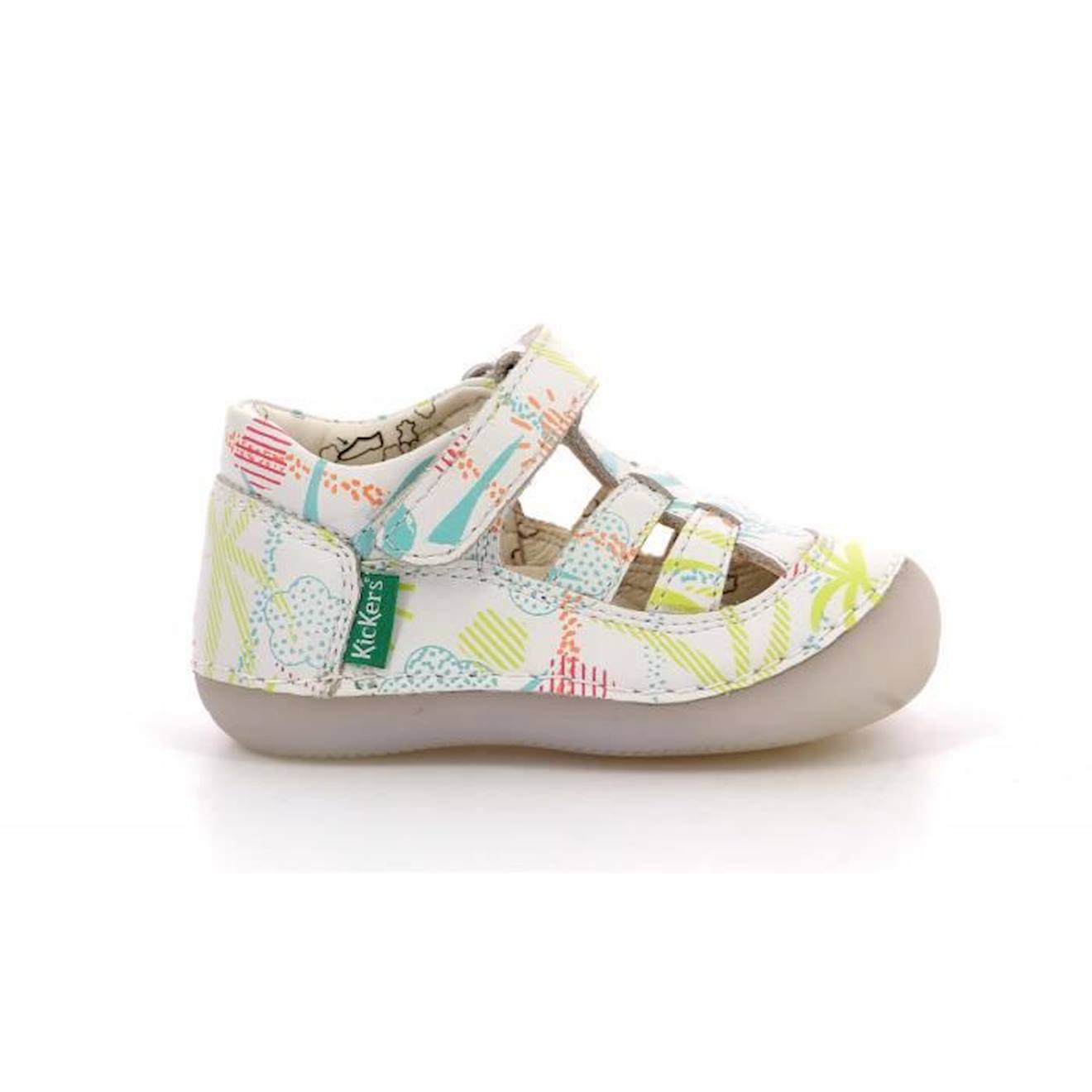 KICKERS Salomés Sushy Blanc Fille blanc