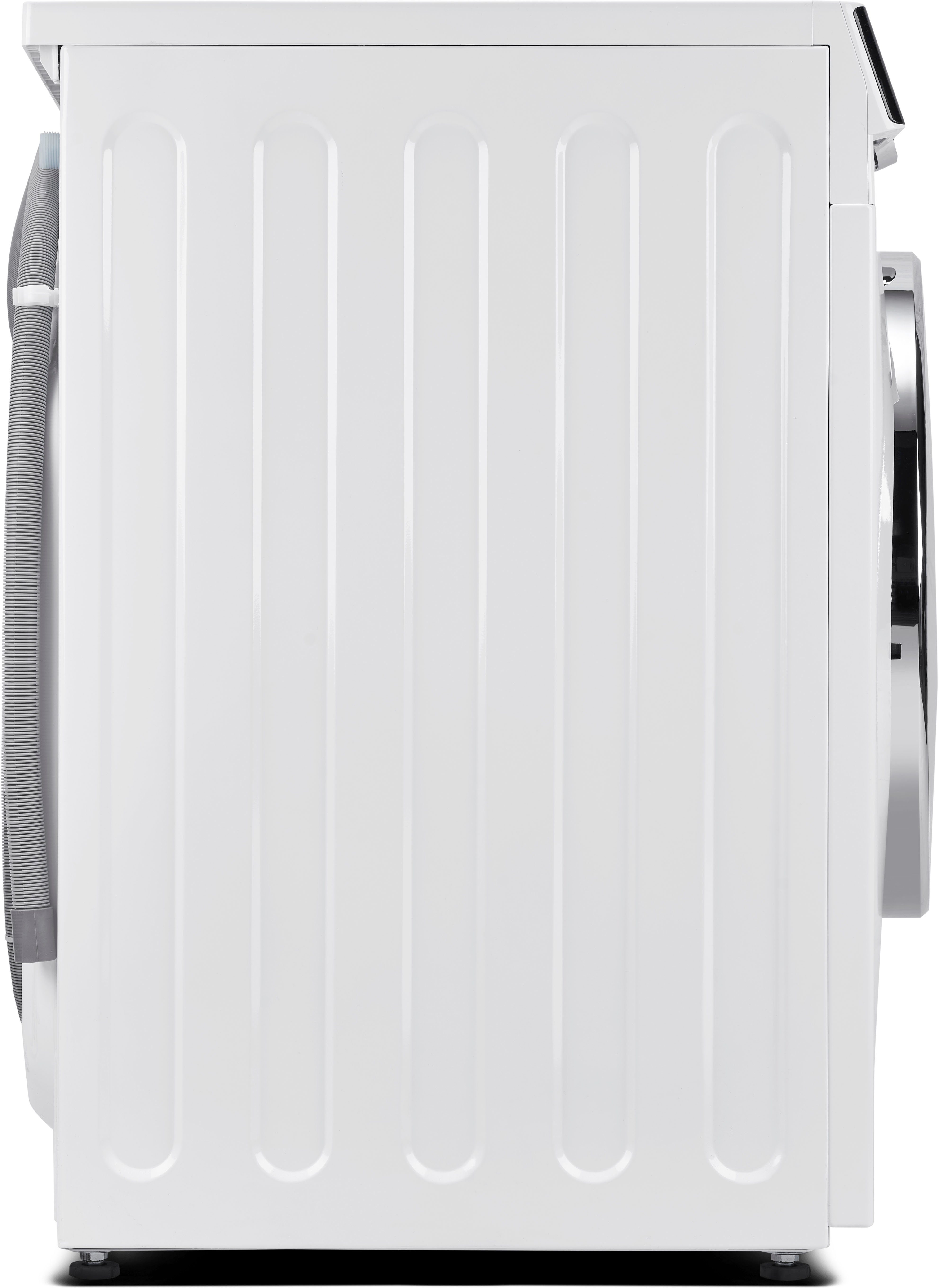 Hanseatic Waschmaschine HWMK814A, 8 kg, 1400 U/min, Mengenautomatik, Nachtwaschprogramm, Überlaufschutz, Dampfoption