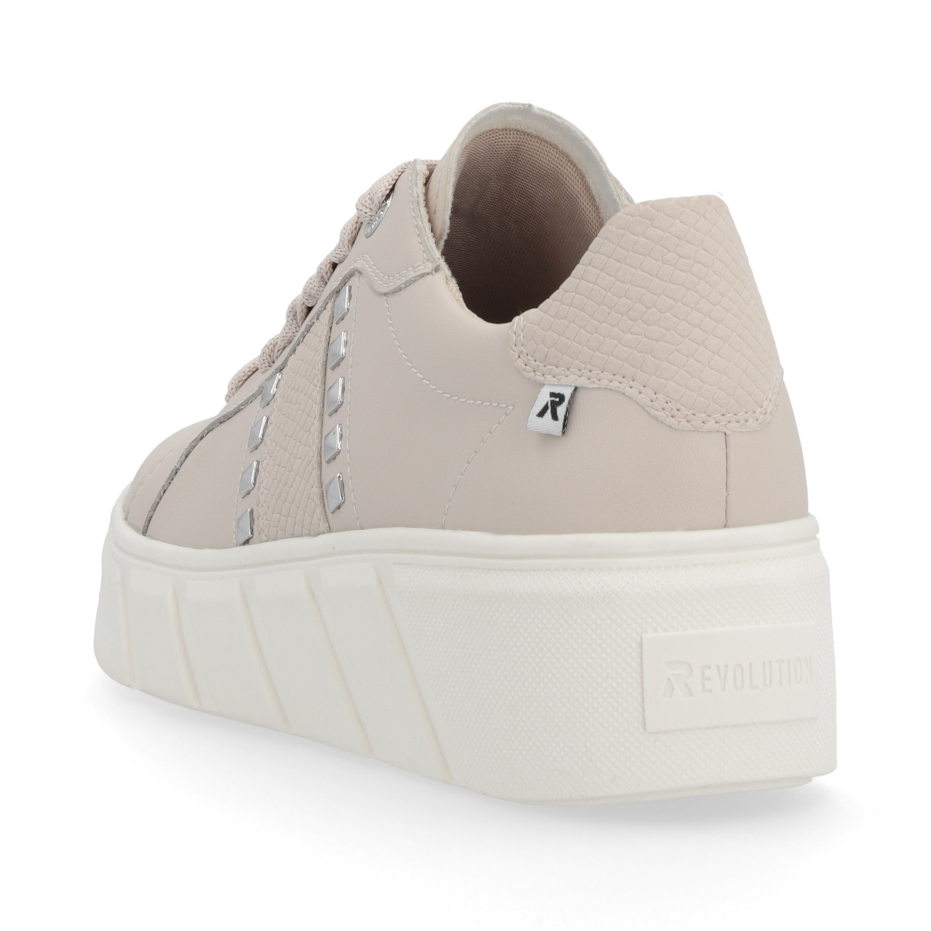 Rieker Damen Sneaker Low champagne