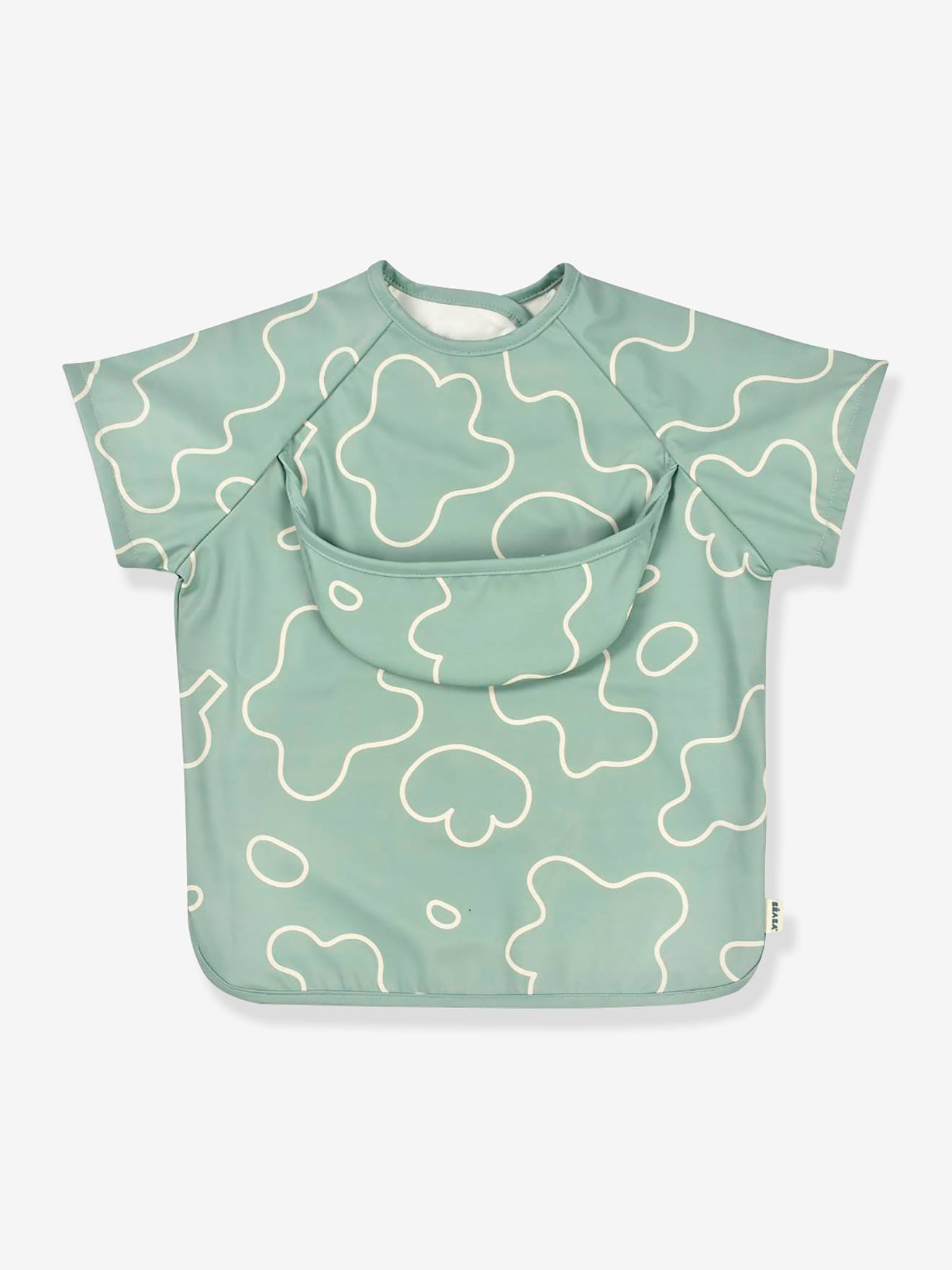 Beaba Baby 2-in-1-Ärmellätzchen Playful BEABA - salbeigrün