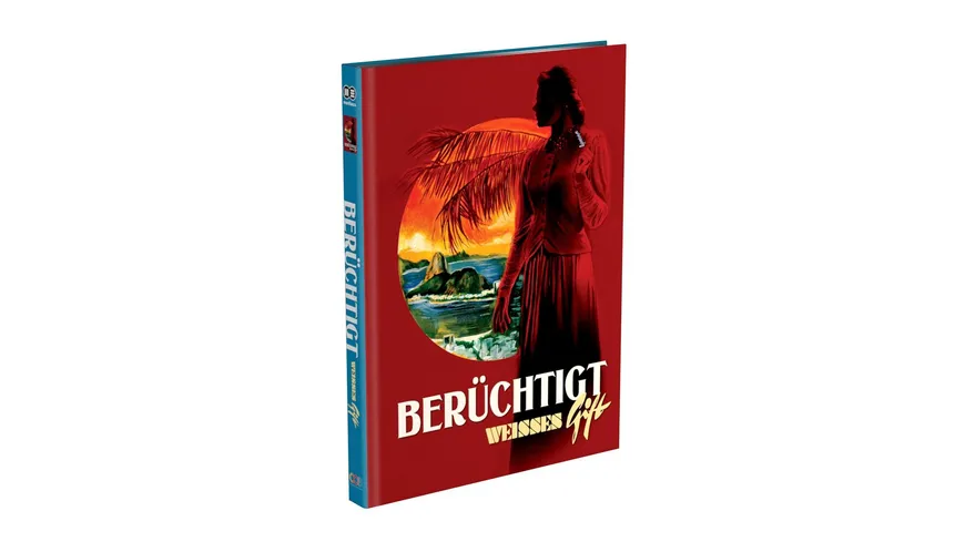 Alfred Hitchcock – Berüchtigt (Weißes Gift) (1946) – 2-Disc Mediabook Cover A (Blu-ray + DVD) Limited 999 Edition