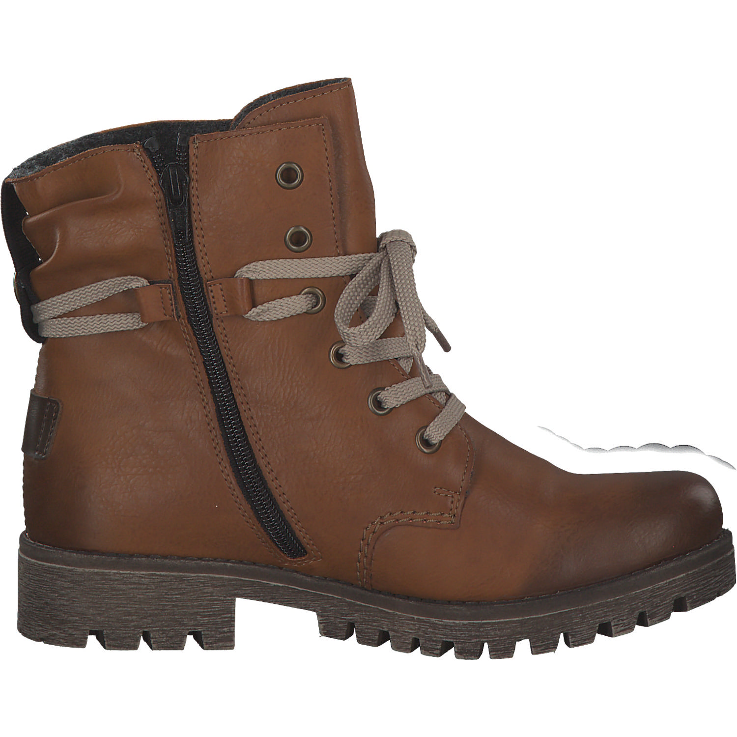 Rieker 78530, Schnürstiefeletten, Damen, Braun