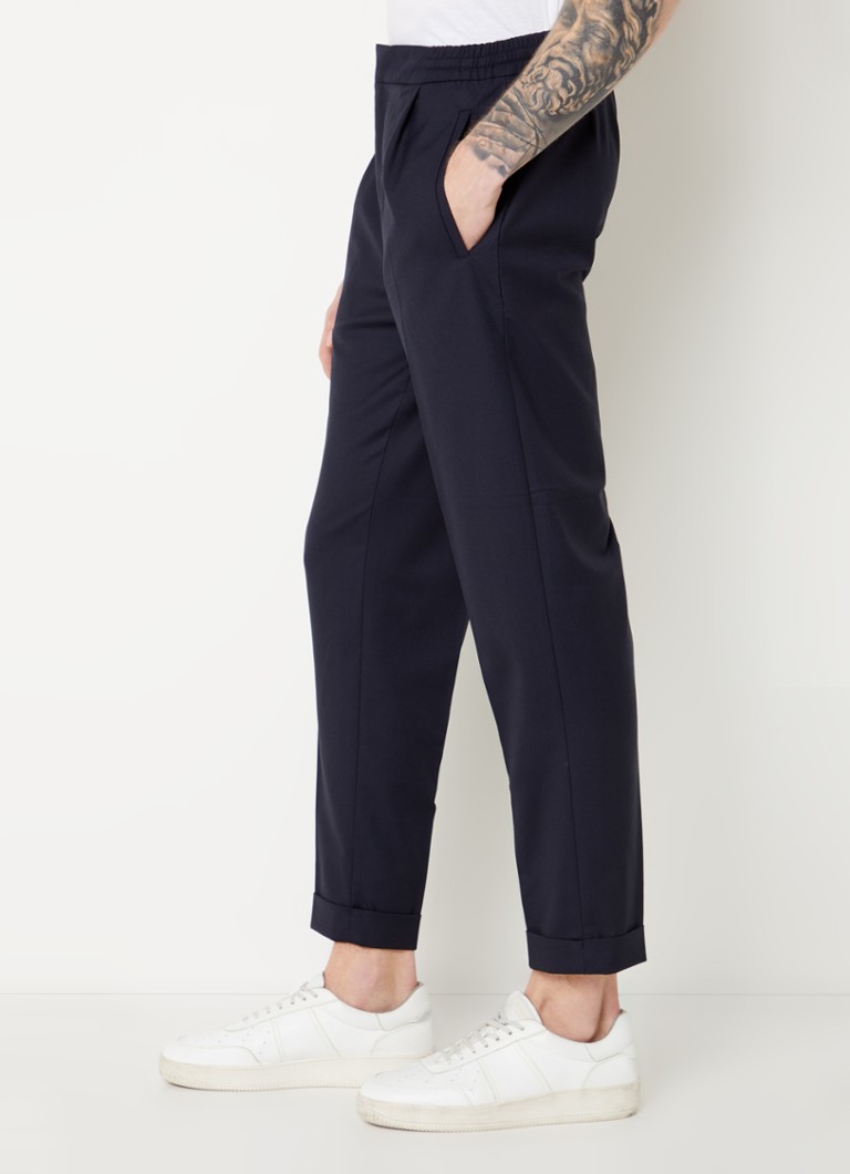Pantaloni chino slim fit Reiss Brighton cu buzunare laterale