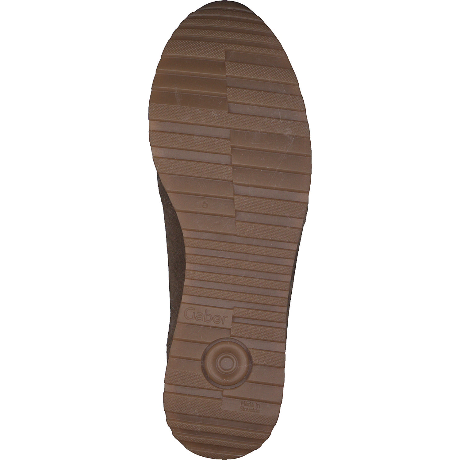 Gabor 26.528, Sneakers Low, Damen, Braun