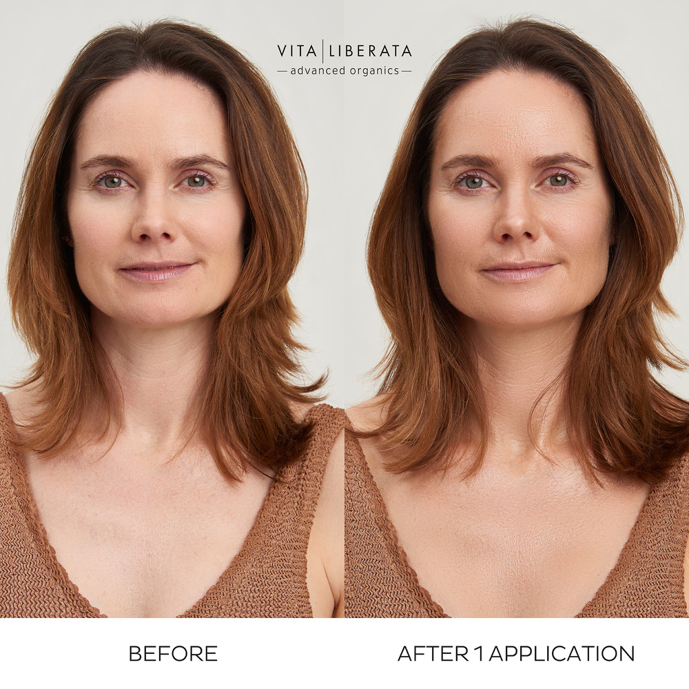 Vita Liberata Beauty Blur Crème teintée illuminateur autobronzant progressif - Latte BB crème visage avec autobronzant