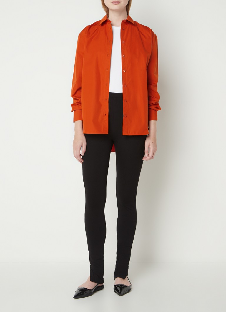 Leggings a vita media TOTEME con cerniera