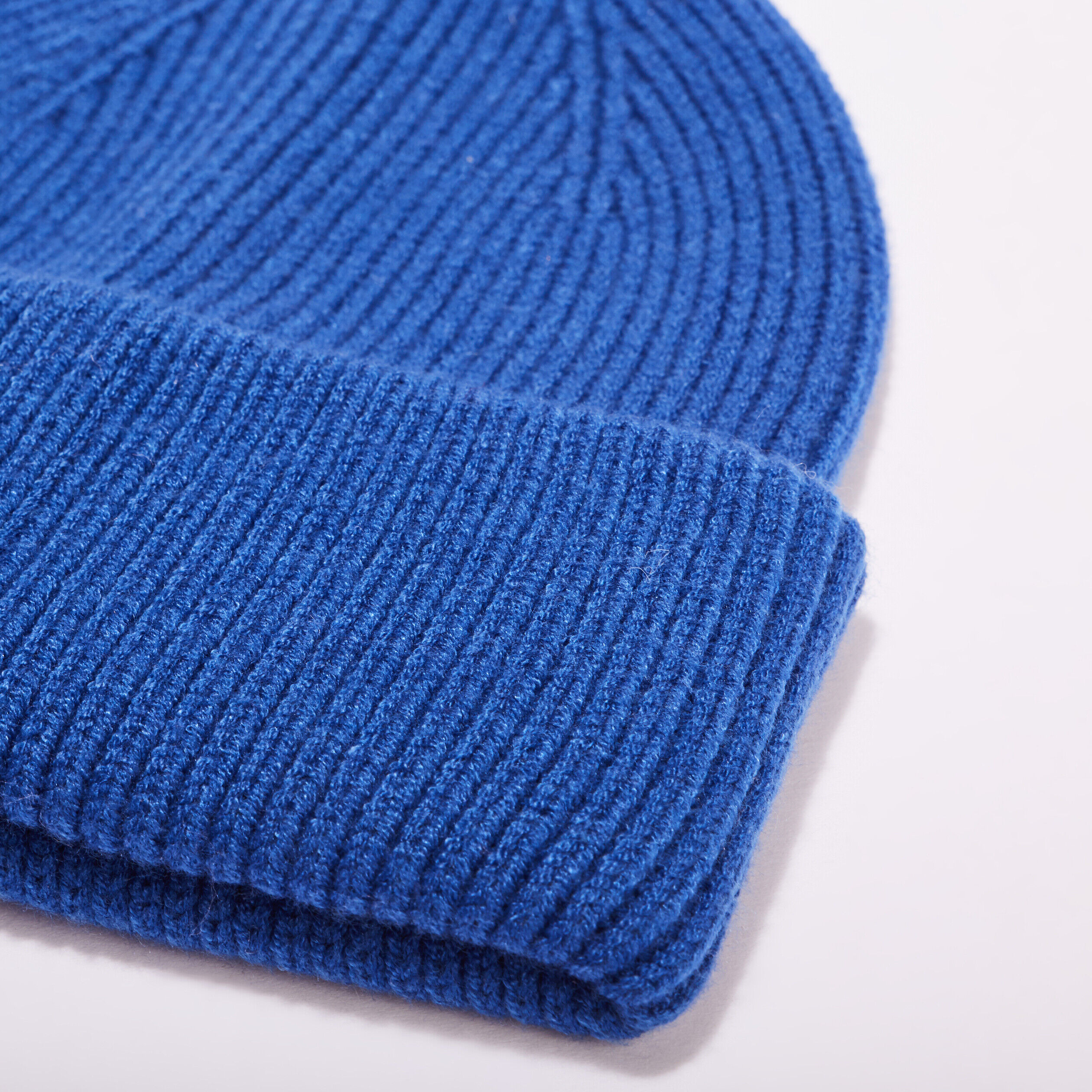Bonnet tricoté bleu electrique femme | Cache Cache