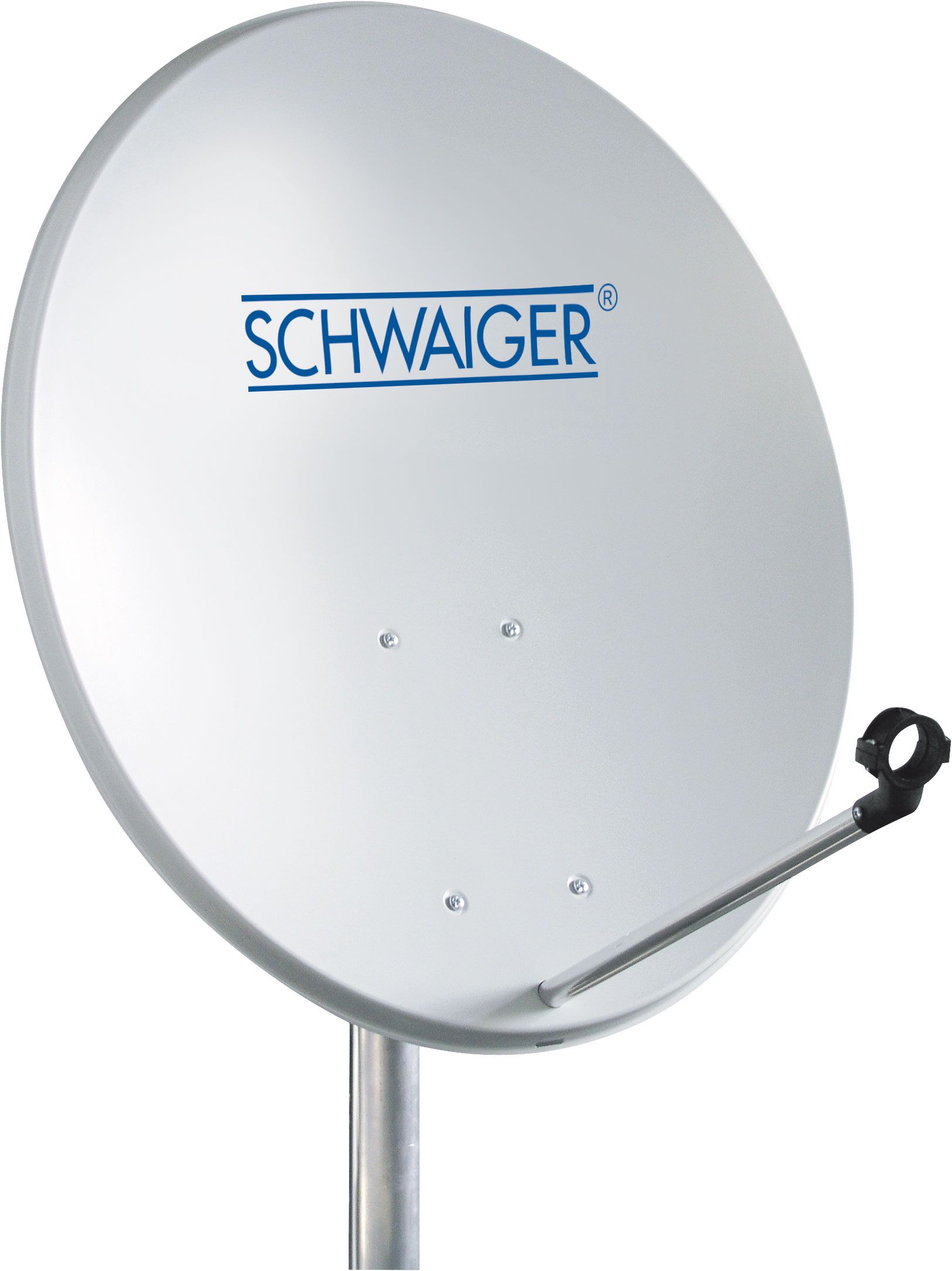 Schwaiger 719727 hellgrau 55cm SAT Set