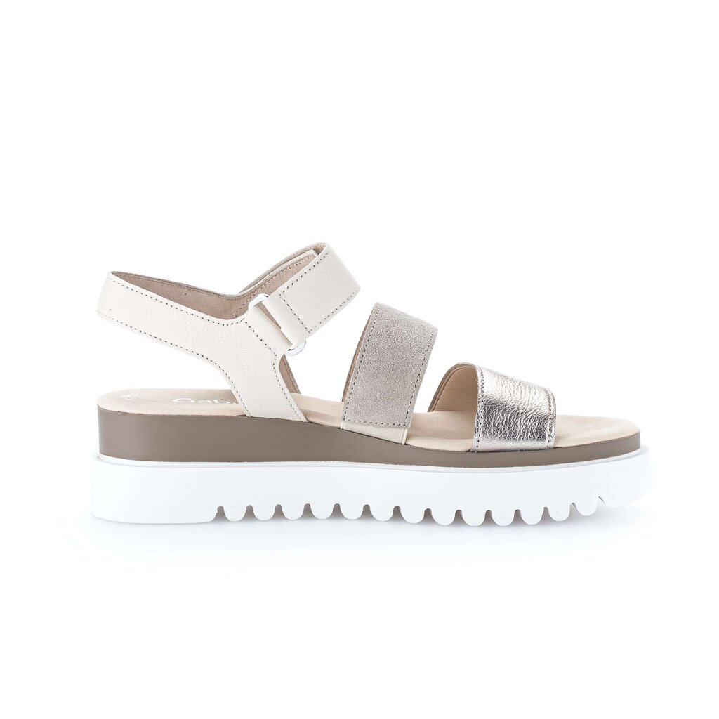 Gabor fashion Keilsandalette beige