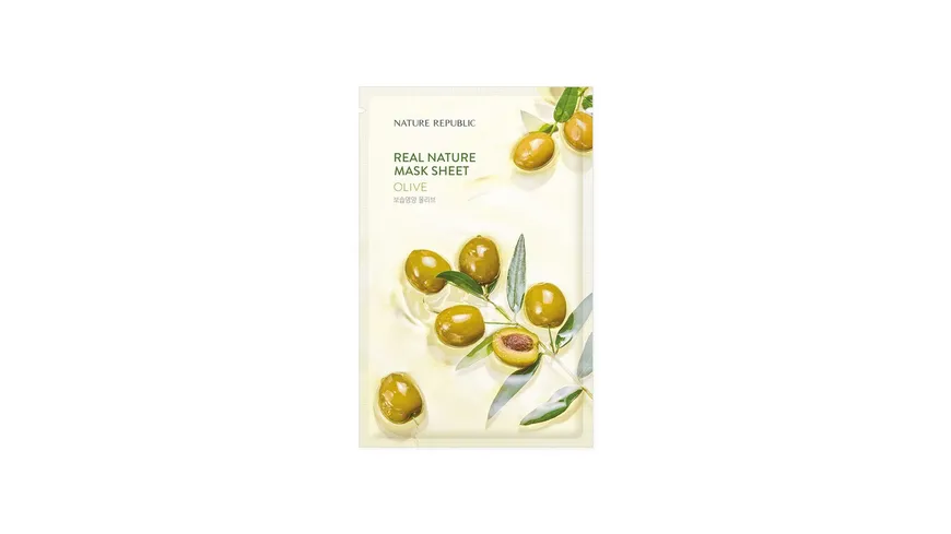 Nature Republic Real Nature Olive Mask Sheet 23 ml