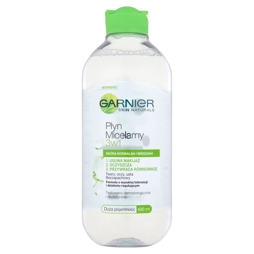 „Garnier Skin Naturals“ 3 viename micelinis vanduo, normaliai ir mišriai odai