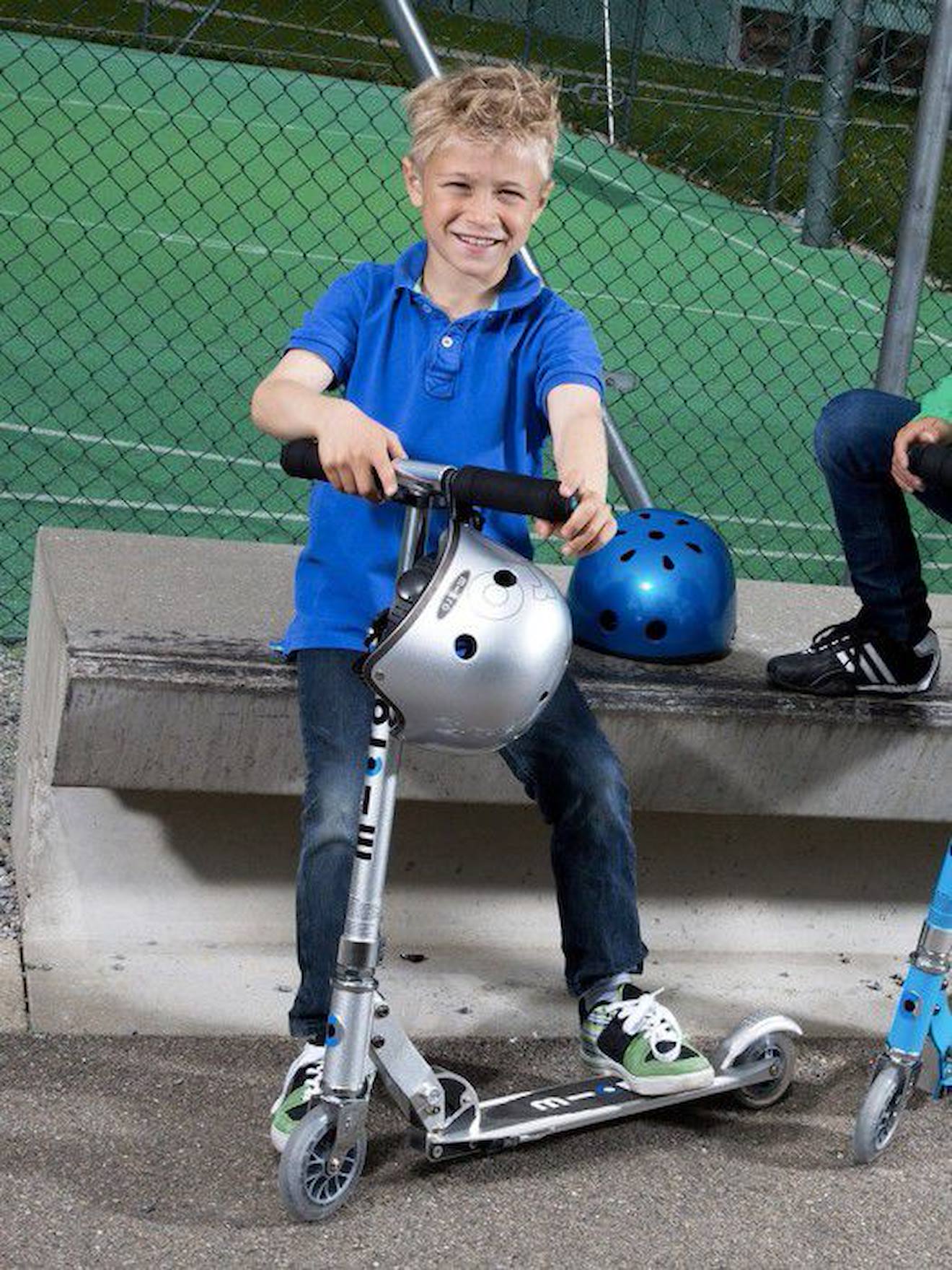 Trottinette 2 roues pliable Enfant – Micro Sprite Aluminuim gris