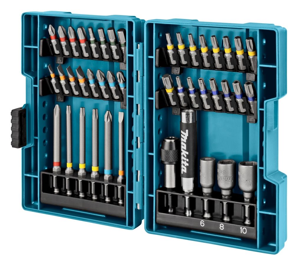 Makita-tilbehør B-55697 Bitsæt med 43 dele