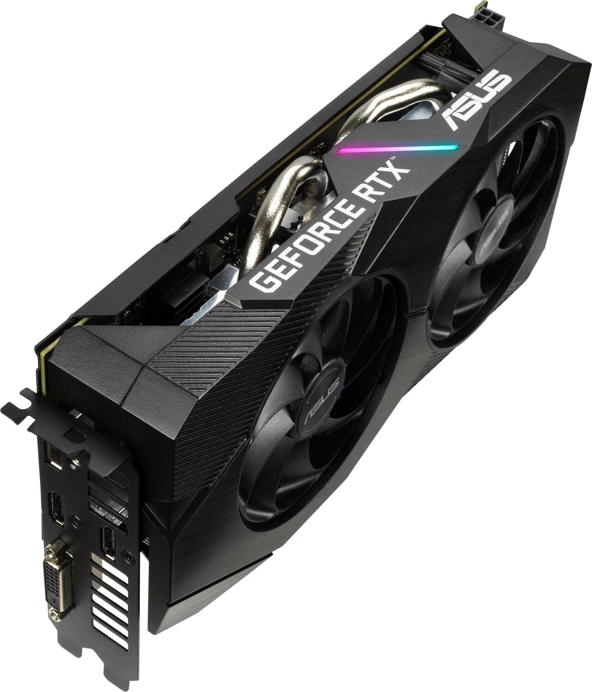Asus DUAL RTX 2060 6G EVO Grafikkarte (6 GB, GDDR6)