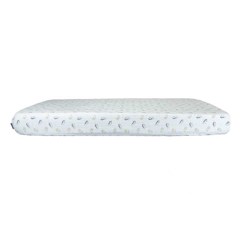 Lot de 2 draps housse coton bio Pluche et pompon