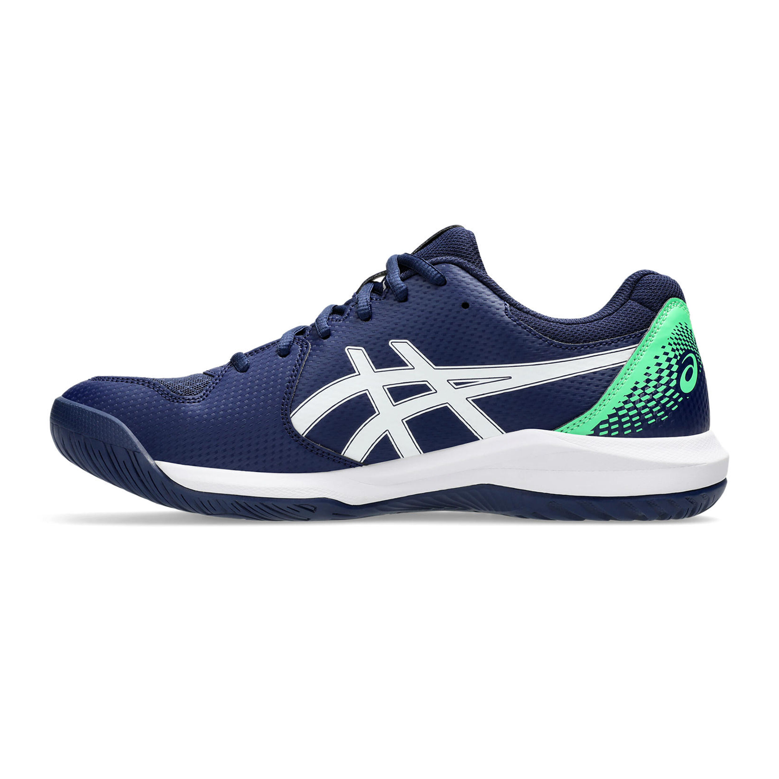 Gel-Dedicate 8 Allcourtschuh Herren - Dunkelblau, Weiß