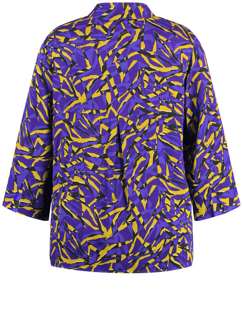 3/4 Arm Bluse mit Allover-Print