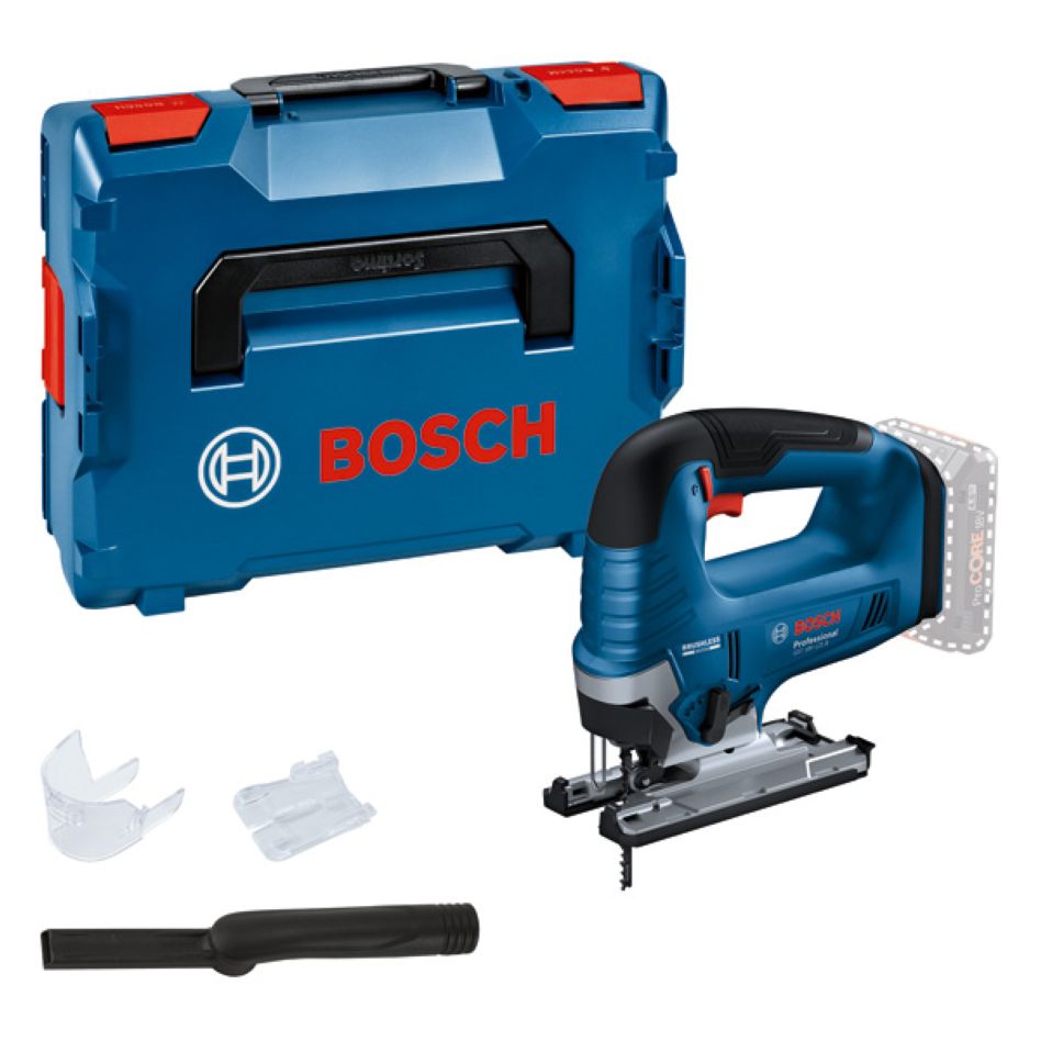 Bosch Blue 06015B3000 GST 18V-125 B Profi-Stichsäge 18V (ohne Akku und Ladegerät) in L-Boxx