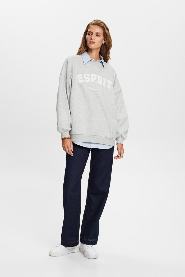 Logo-Sweatshirt aus Fleece