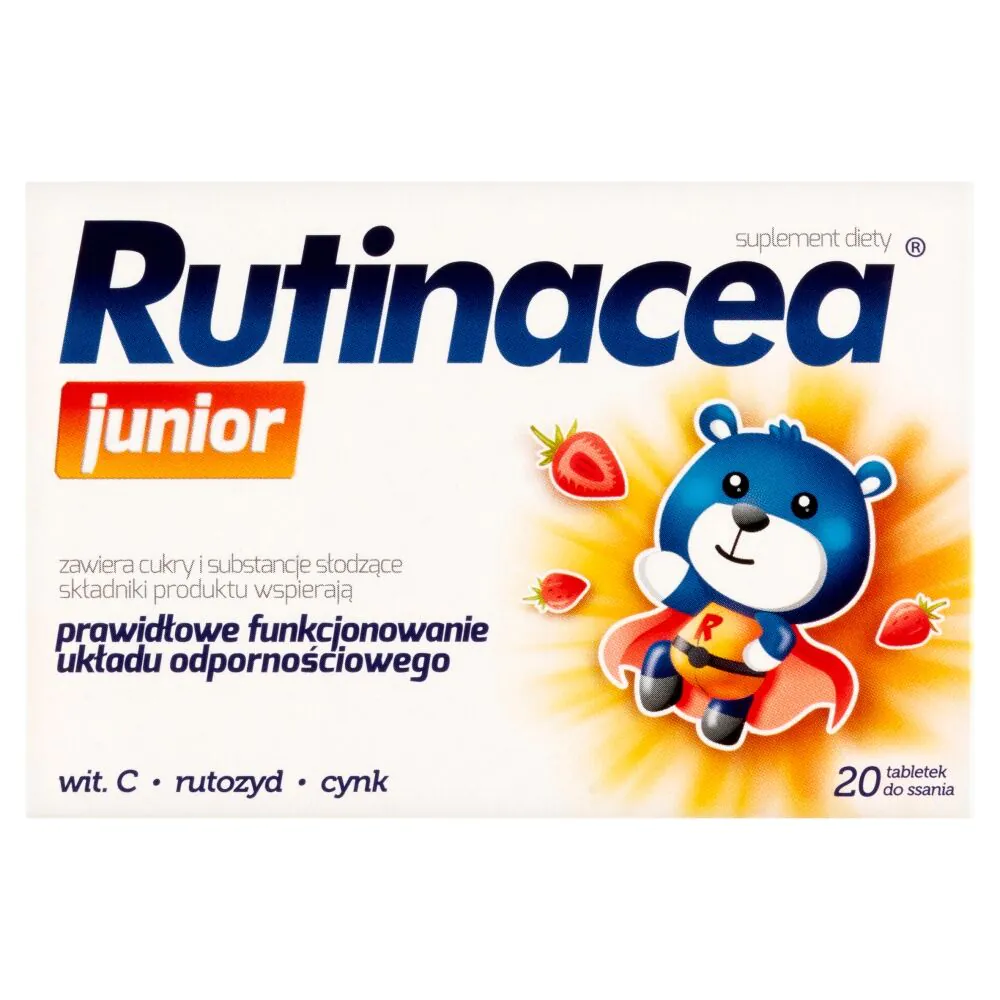 Rutinacea Junior, Podrška imunitetu za djecu od 3 godine, Pastile