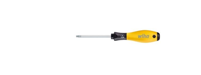 Wiha Torx 27144 Schraubenzieher 191 mm Schwarz, Gelb