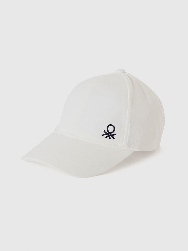Benetton Cap in Weiß günstig kaufen