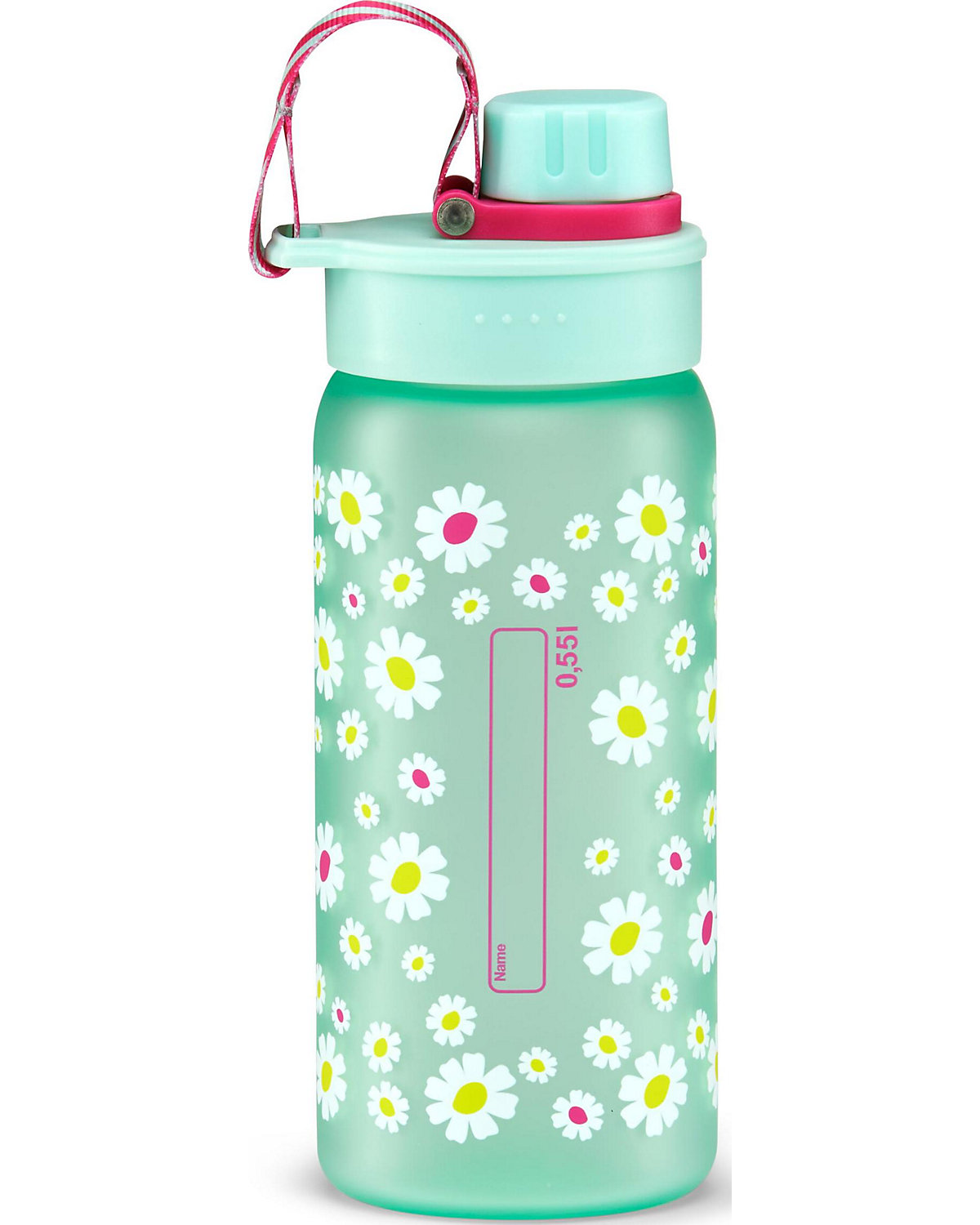 Tritan Trinkflasche Blümchen, 500 ml